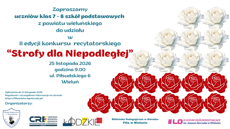Strofy dla Niepodległej – szkoła podstawowa